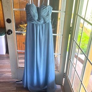 Christina Wu celebrations dress in color slate